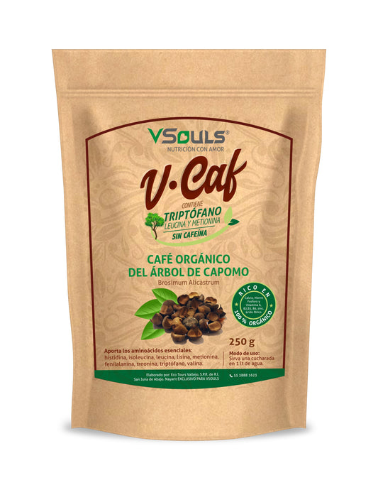 Vcaf Vsouls Semilla De Capomo Molida Sustituto De Cafe 250g.